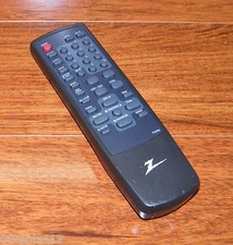 Genuine Zenith R-35A09 Pre-Programmed TV / VRC Remote Control w/ Battery Cover