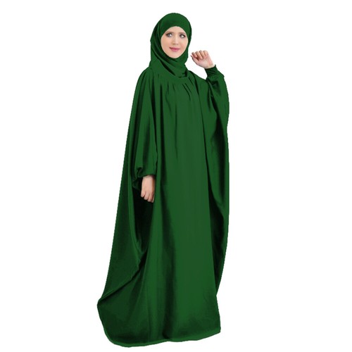 Overhead Robe Women Khimar Prayer Long Dress Modest Full Cover Kaftan Ramadan - Picture 16 of 28