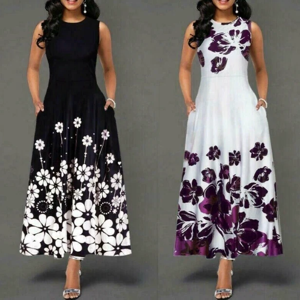 2021 Nueva Vestidos Largos Ropa De Moda Mujer De Fiesta | eBay