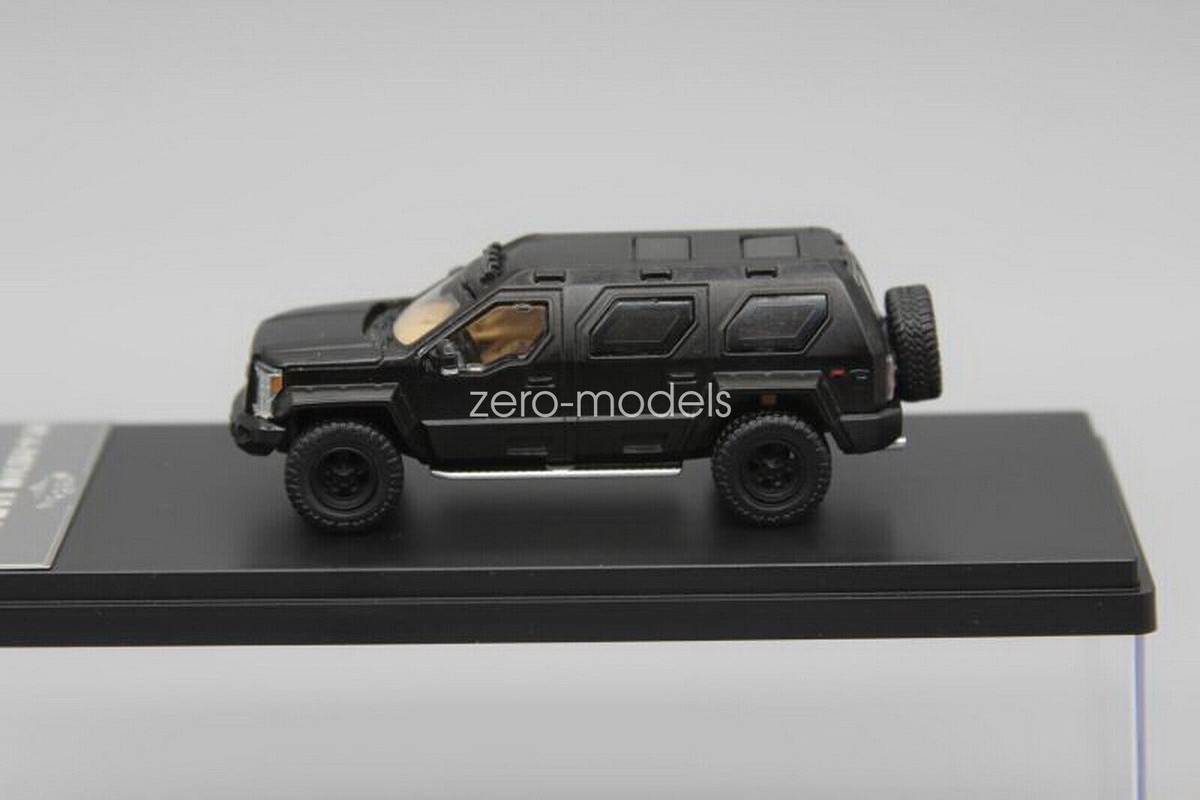 GCD 1/64 Scale G-Patton Rhino GX Black Diecast Model Collection