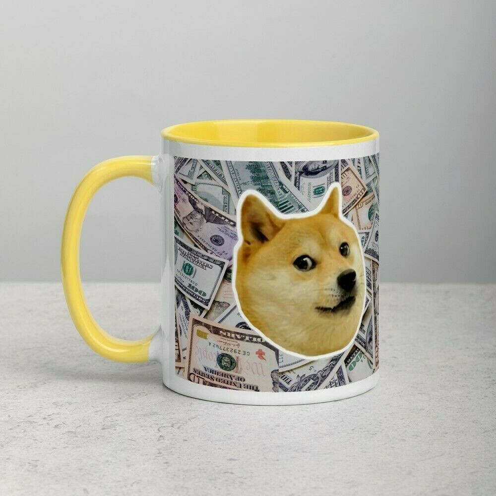 Ceramic Dogecoin Coffee Mug Dogecoin Astronaut to the Moon Crypto Coffee  Mug | eBay