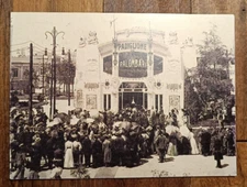 1906 Milano-Sempione in Foto Cartolina del Padiglione dei Palombari-81593