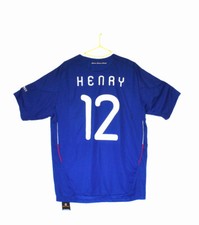 Football FFF World Cup FIFA South Africa 2010 Maillot Henry n°12 Adidas