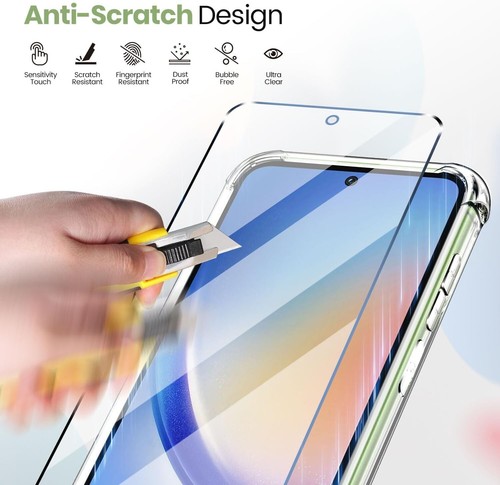 New&Teck - Funda para Samsung Galaxy A35 5G + 2 Vidrio Templado Protector - Imagen 2 de 7