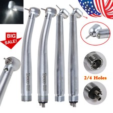 NSK Style Dental LED Optic Egenerator Handpiece High Speed Turbine 2/4Hole 45/90