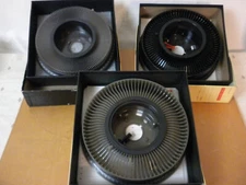 3 Kodak Carousel Slide Trays In Original Boxes 1 x 140, 2 x 80 Free Fast Ship