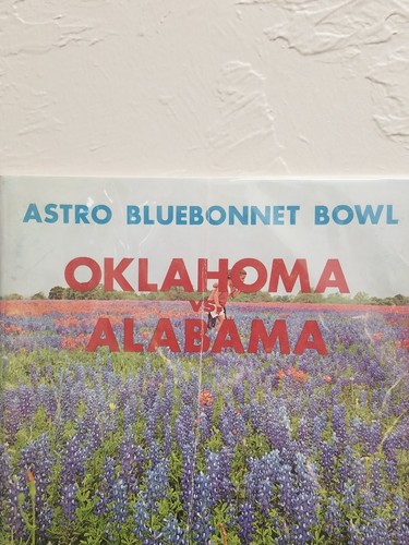 1970 Oklahoma vs Alabama Bluebonnet Bowl Program Used, 12/31/1970 - Picture 2 of 3