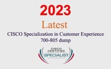 Cisco Specialization in CE 700-805 Q A GUARANTEED 1 month update