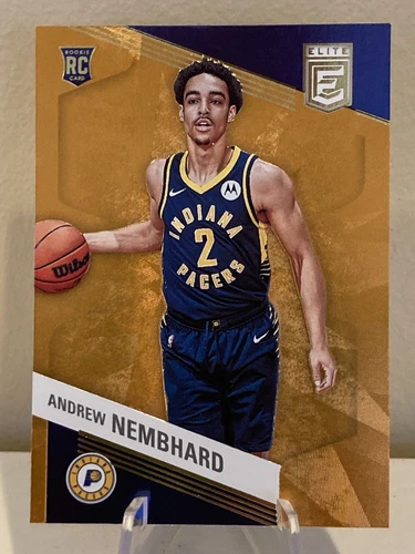 2022-23 Donruss Elite Andrew Nembhard RC Orange Parallel #234 Indiana Pacers