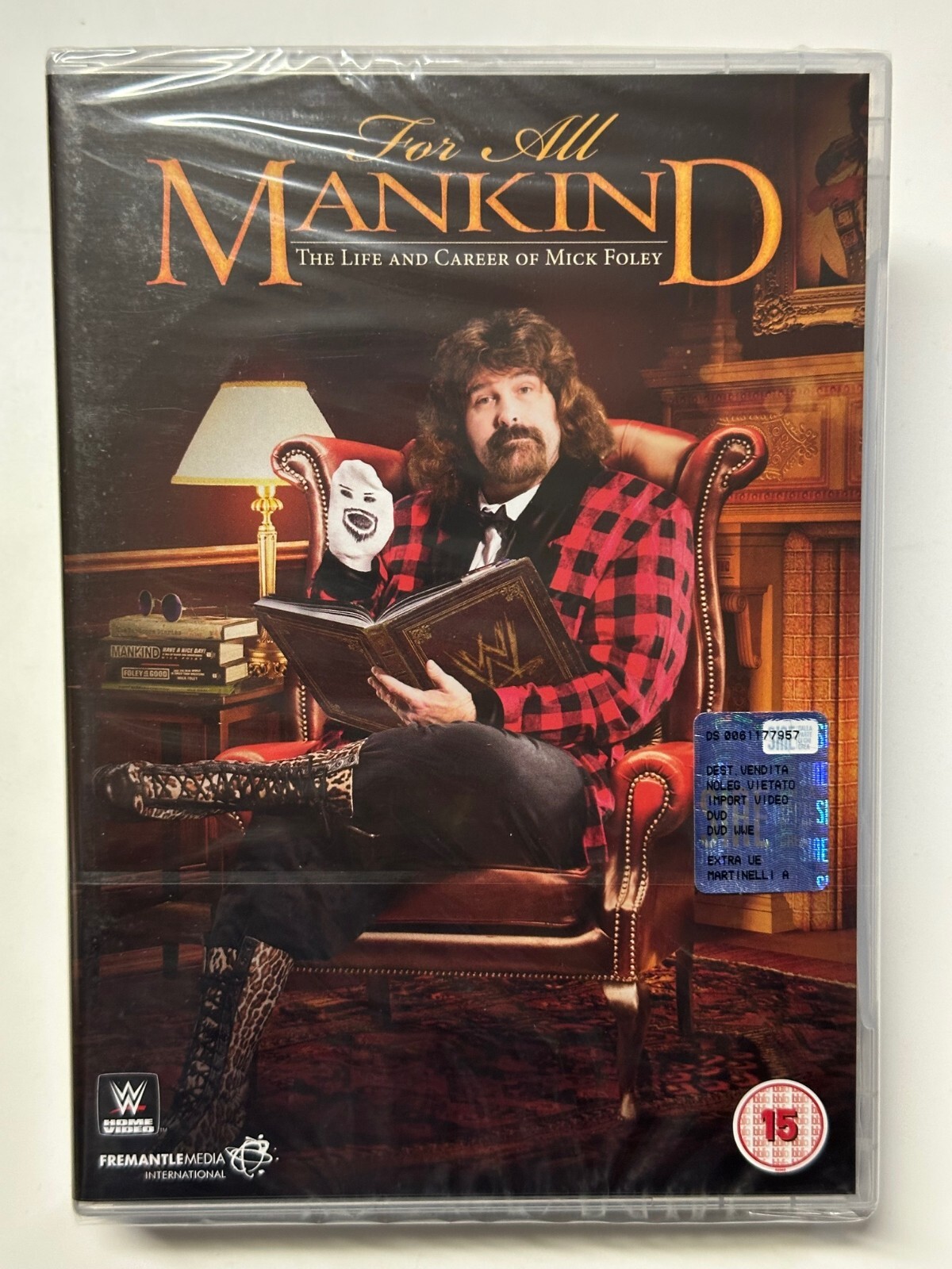 DVD WWE Mick Foley FOR ALL MANKIND FremantleMedia Wrestling NEW & SEALED