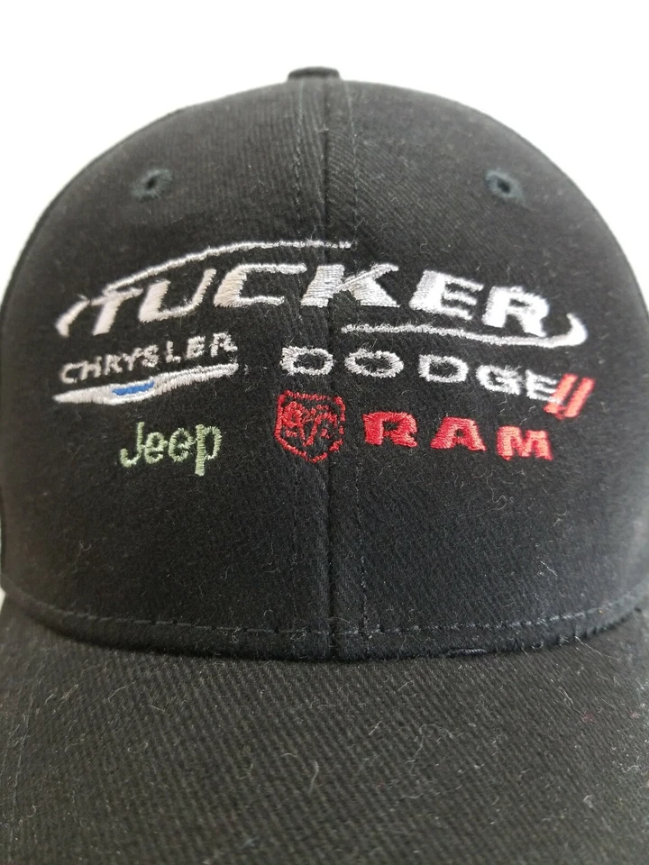 Gorra de béisbol Tucker negra Chrysler Jeep Dodge Ram-Durand MI-Ultra Fit L-XL Foto 2 de 4