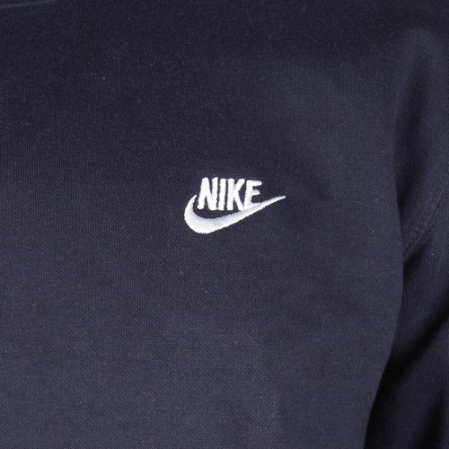 Nike Men's Long Sleeve Athletic Wear Logo Club Crew Neck Gym Active Sweatshirt - Picture 7 of 29