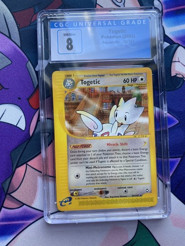 Togetic graded CGC 8 for sale on eBay