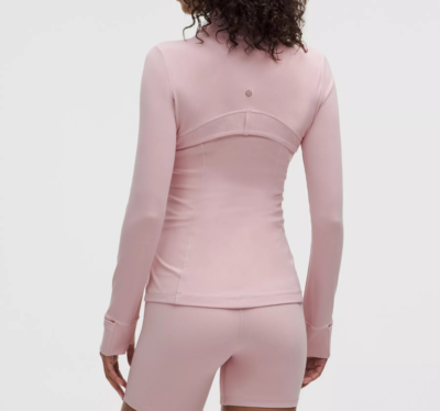 NEW Women Lululemon Define Jacket Nulu Pink Haze/Rose Gold Size 6