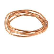 Refrigeration Tubing 5mm OD 4mm ID 6.5Ft Length Copper Tubing Coil