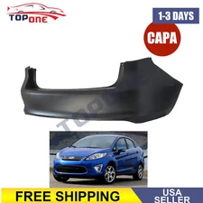 New CAPA Unpainted Rear Bumper Cover For 2011-2013 Ford Fiesta AE8Z17K835AAPTM