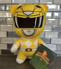 Mighty Morphin Power Rangers Plush YELLOW RANGER / Saban’s - Hasbro 8” BRAND NEW