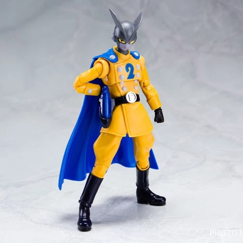 Bandai S.H.Figuarts Dragon Ball Super Gamma 2 SUPER HERO Action Figure SHF New - Picture 6 of 10