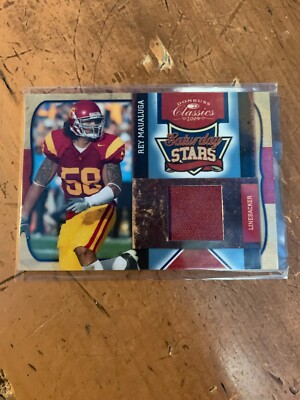 2009 Donruss Classics Saturday Stars Jerseys Prime #29 Rey Maualuga   /50