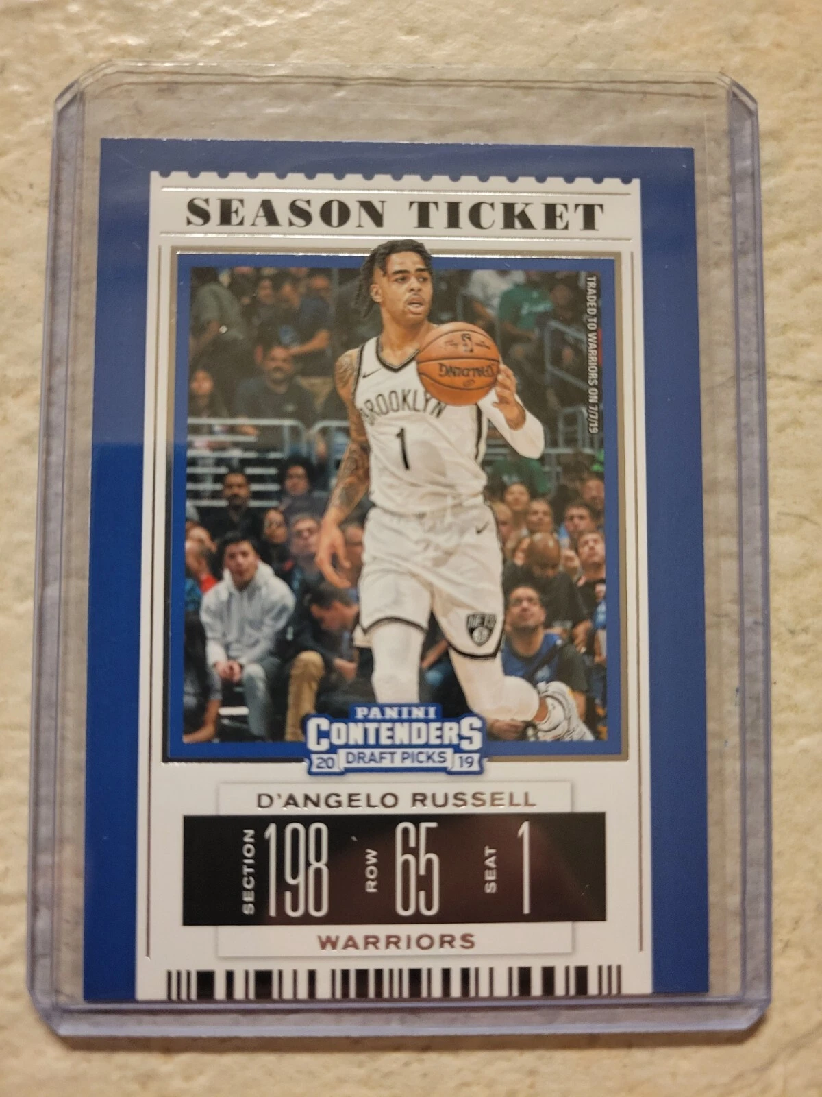 Dangelo Russell trading card