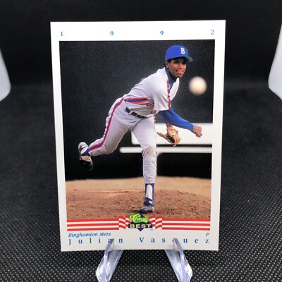 Julian Vasquez 1992 Classic Best BASEBALL #27 Binghamton Mets