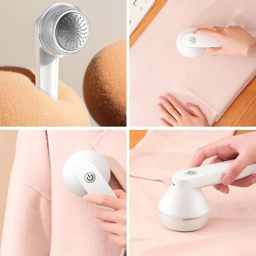 Electric Lint Remover Clothes Cleaner Fabric Shaver USB Rechargeable Defuzzer - Picture 9 of 13