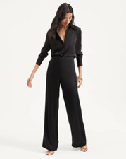 NWT 498 Veronica Beard Ronin Pant in Black