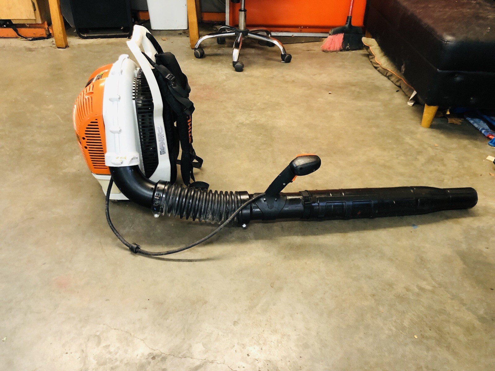 STIHL BR600 Backpack Blower Project Blower Locked Up Needs Repair
