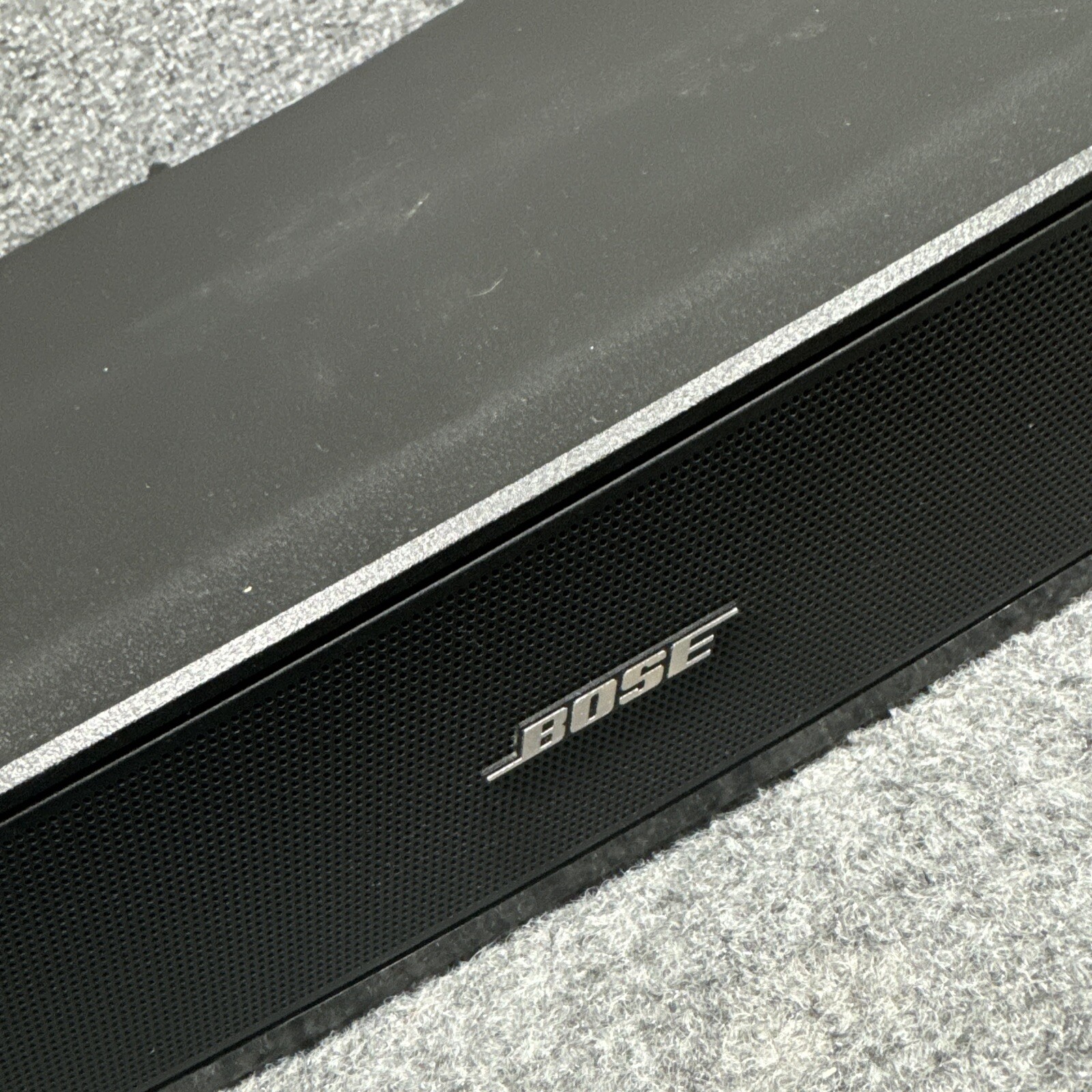 BOSE 410376 Solo TV Sound System with Remote, Black, Tested And Working