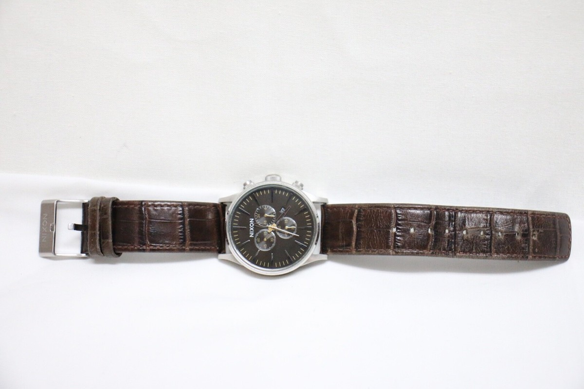 Nixon watch right on time 