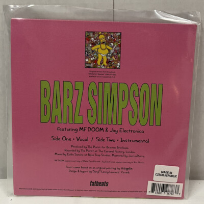 White Girl Wasted (SonnyJim & The Purist) Barz Simpson ft. MF Doom