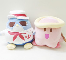 Mermaid Melody Pichi Pichi Pitch Hippo Kura-chan Plush Doll Set of 2 Japan Namco