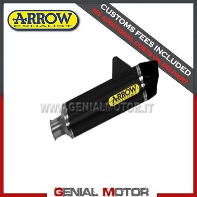 Exhaust Arrow M Race tech AKN Alu Black for KTM 1190 Adventure 2013 > 2016