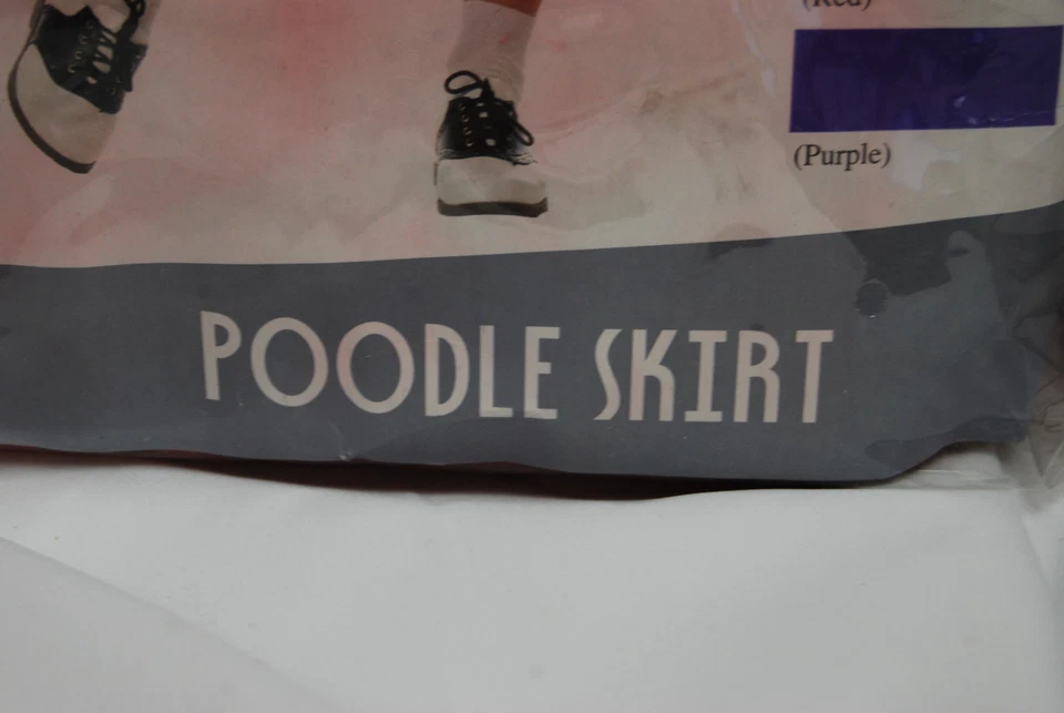 Fantasia feminina saia poodle Califórnia tamanho médio fantasia de Halloween F5365 - Imagem 4 de 4