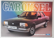 Ford Cortina Carousel Special Edition Brochure 1982 - 1300 1600 Saloon Estate