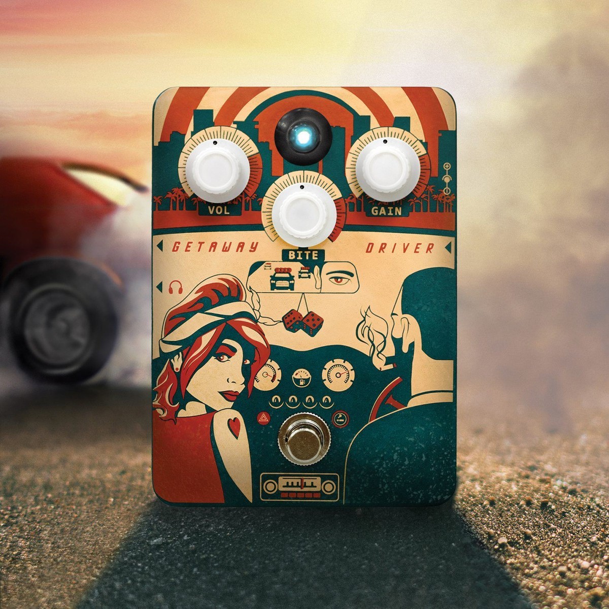 ORANGE GETAWAY　D Amazon.com: Orange Getaway Driver '70s Amp-In-A-Box