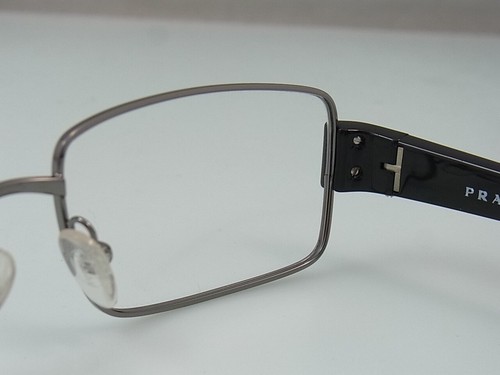Prada VPS 51A 74S-101 Brillengestell Lesebrille 52-16-140 mm Rechteckig Schwarz - Bild 11 von 13