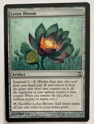 MTG Magic LOTUS BLOOM Time Spiral NM!