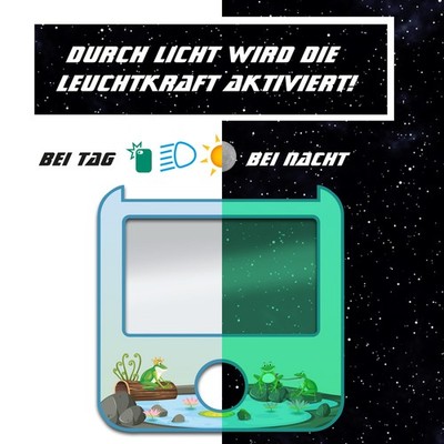 Tigerbox Froschkönig Nachtleuchtend Folie Aufkleber Schutz Kinder Zubehör Y049