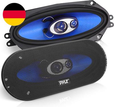 Pyle 3-Wege-Universal-Auto-Stereo-Lautsprecher   300 W, 10,2 X 25,4 Cm, Triaxial