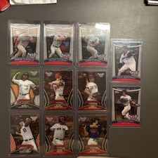 2012 and 2013 Opening Day Stars 3D Topps Baseball Card Lot, 11 Cards!