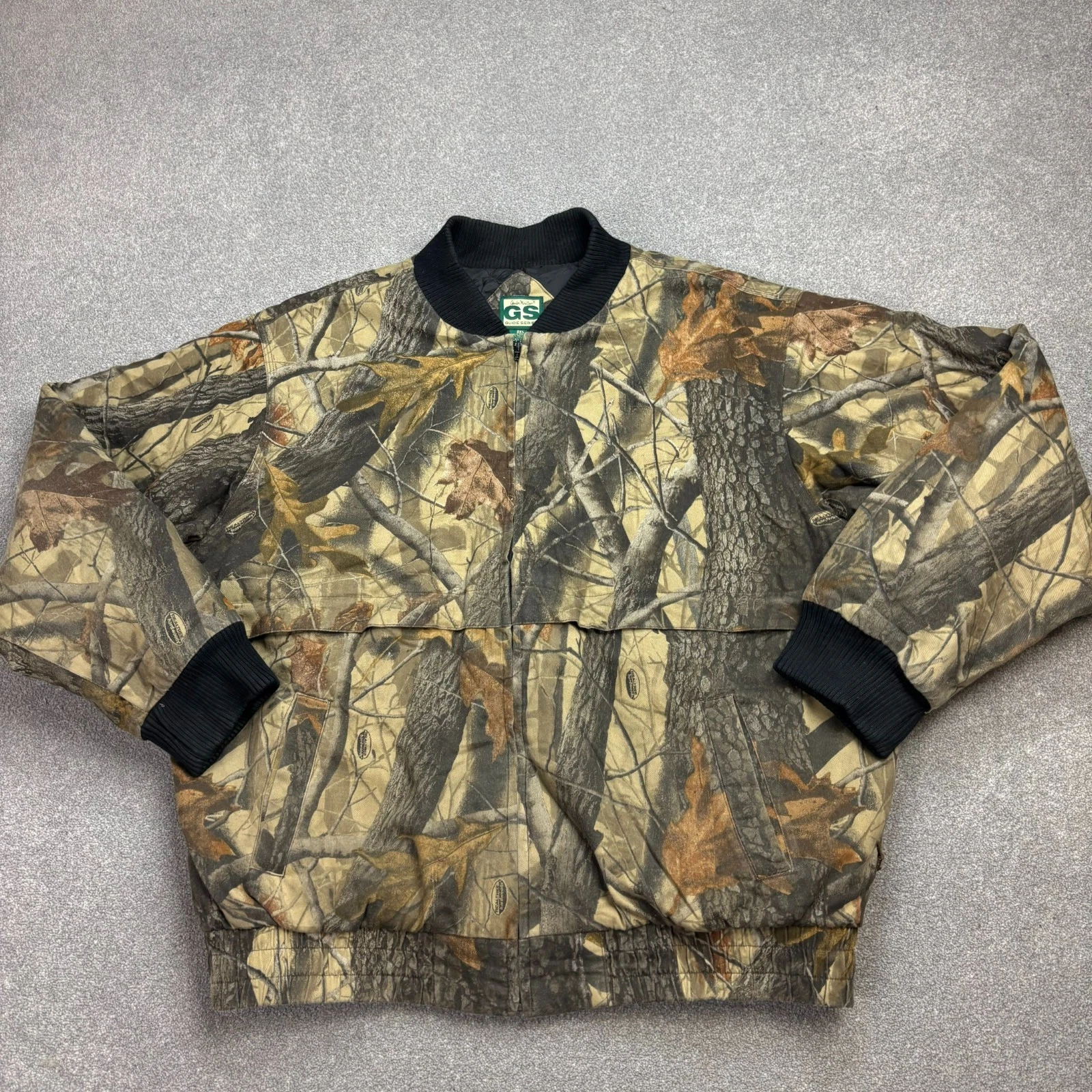 RealTree Jacket Adult 2XL XXL Brown Work Wear Canvas Camo Hunting Insulated Men