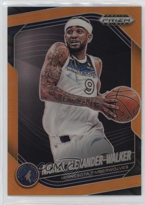 2024-25 Panini Prizm Black Orange Prizm 3/49 Nickeil Alexander-Walker #193 15vx