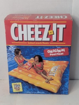 Cheez-It Pool Float   Extra Large Inflatable Snack Shaped Floatie for Pool
