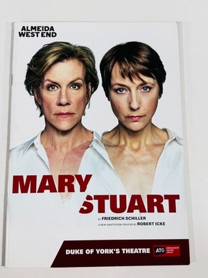 Almeida West End Duke of York's Theatre Mary Stuart Programm handsigniert