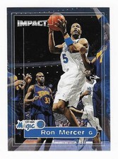 1999-00 Fleer Skybox Impact Ron Mercer Orlando Magic Basketball Card #143