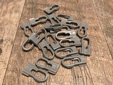 20 Pcs Vinyl Top Body Nylon Moulding Clips Fits 67-80 Gm 1132 Gray