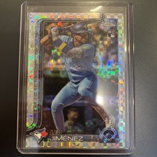 2025 Topps Chrome Leo Jimenez RC #276 X-Fractor