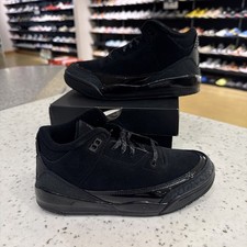 Jordan 3 Retro Black Cat 2025 PS Size 3Y