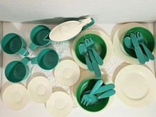 Vintage lot of Pretend Play House Plastic Dishes
